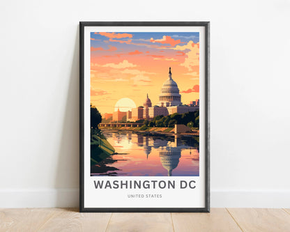 Washington DC Travel Poster