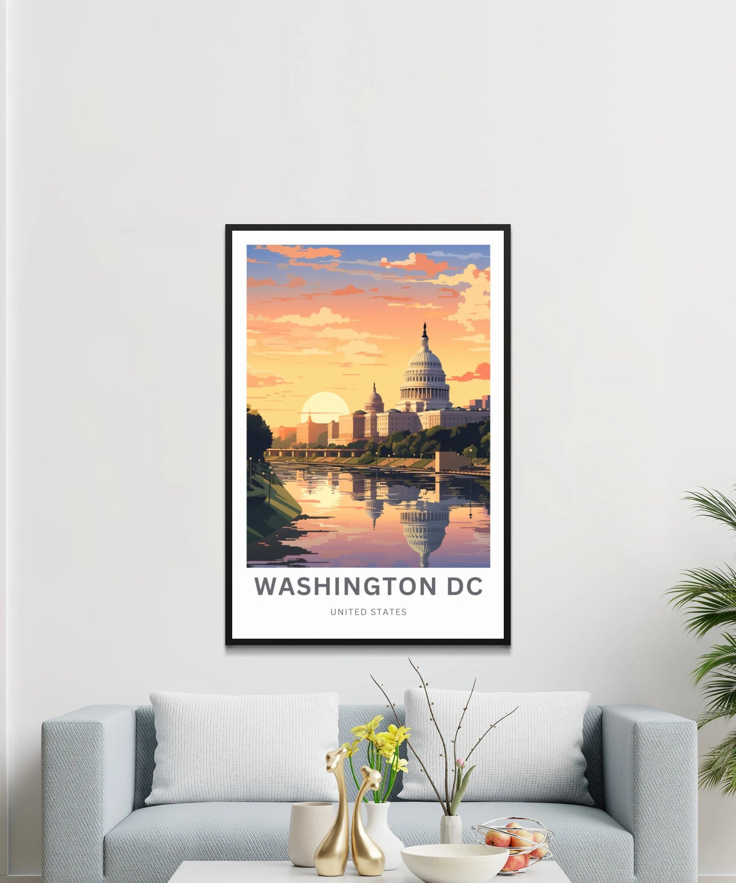 Washington DC Travel Poster