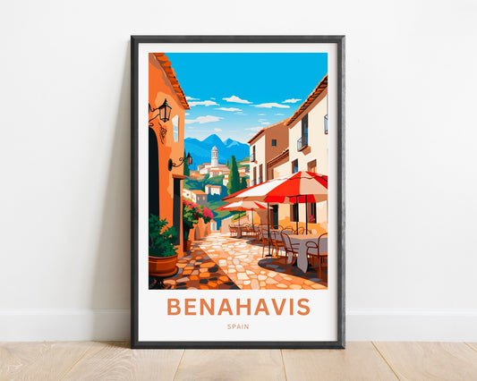 Benahavis Travel Poster