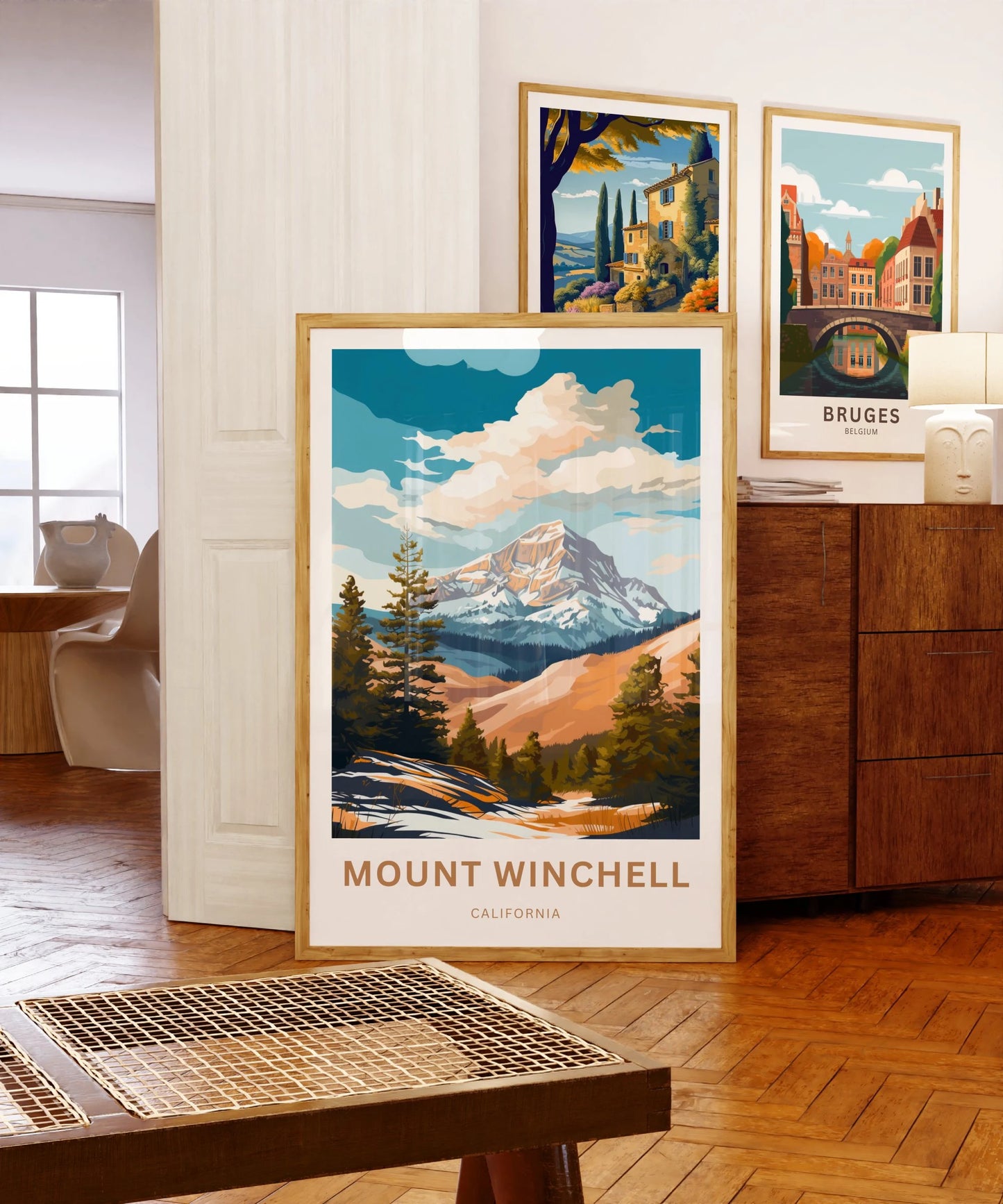 Mount Winchell Travel Poster