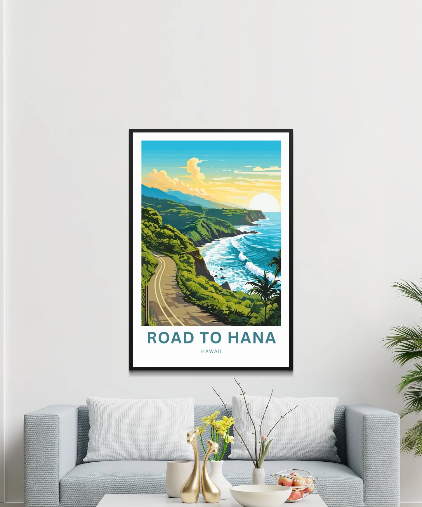 Road to Hana Travel Poster