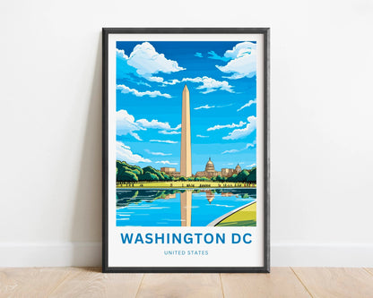 Washington DC Travel Poster