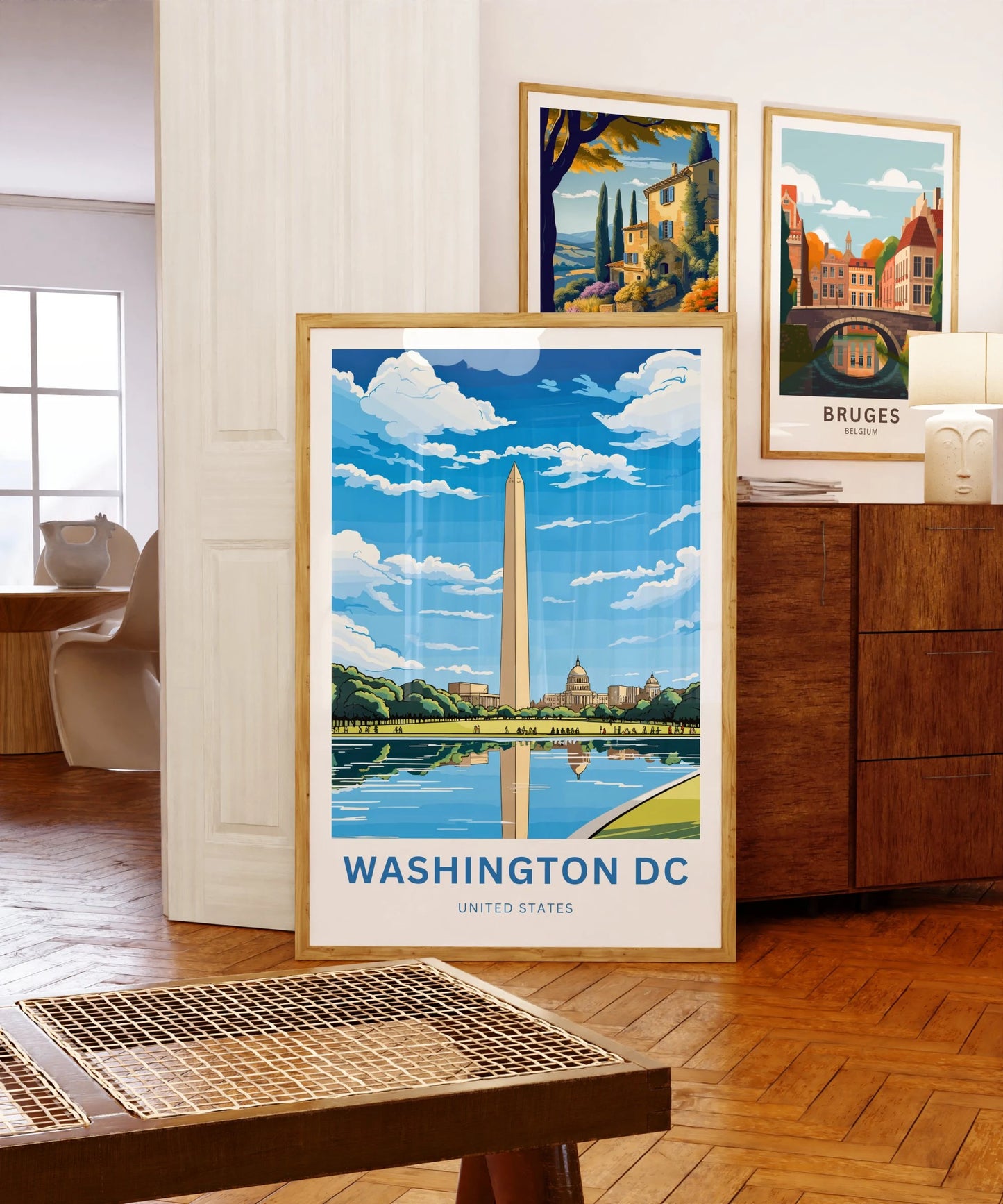 Washington DC Travel Poster