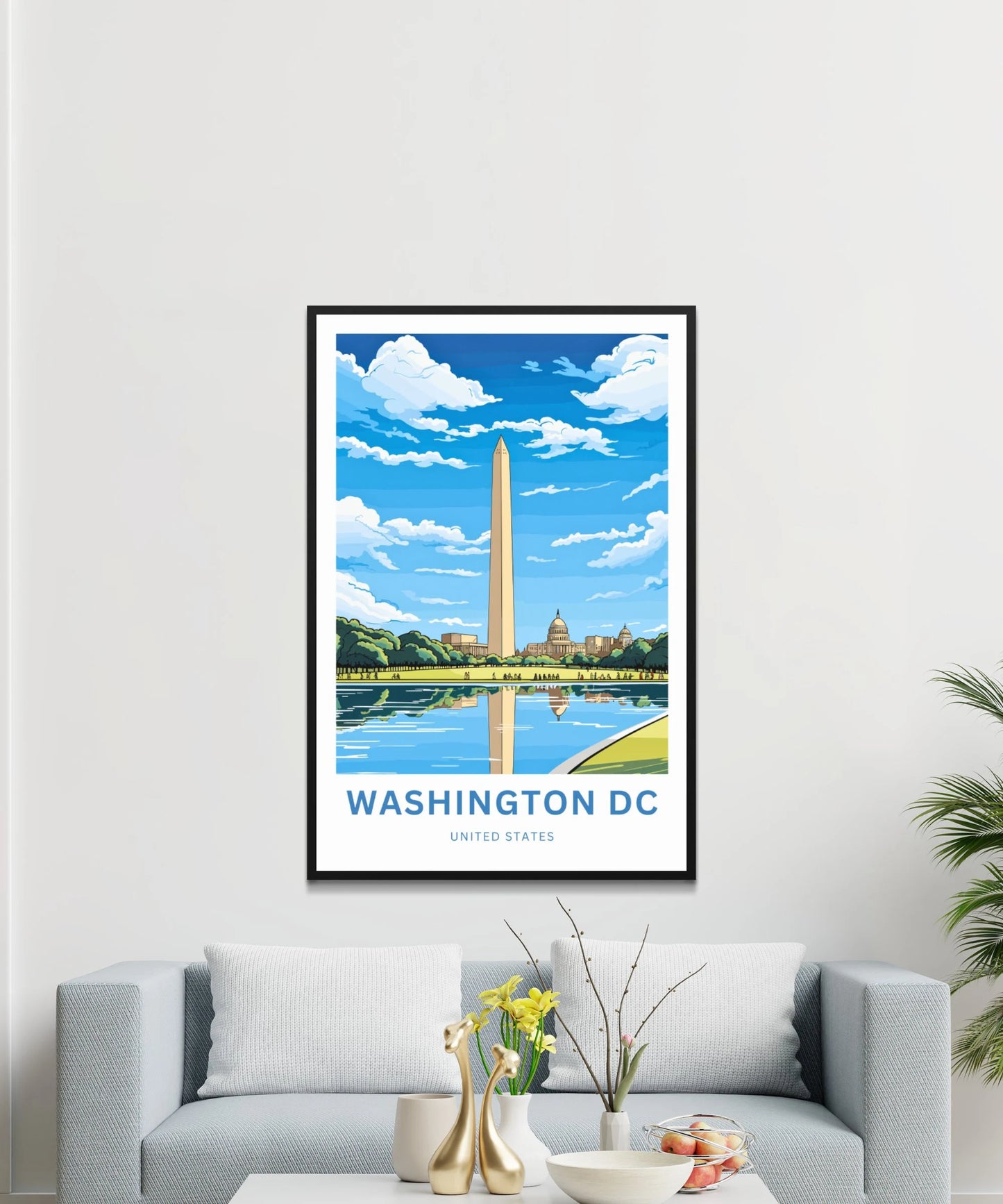 Washington DC Travel Poster