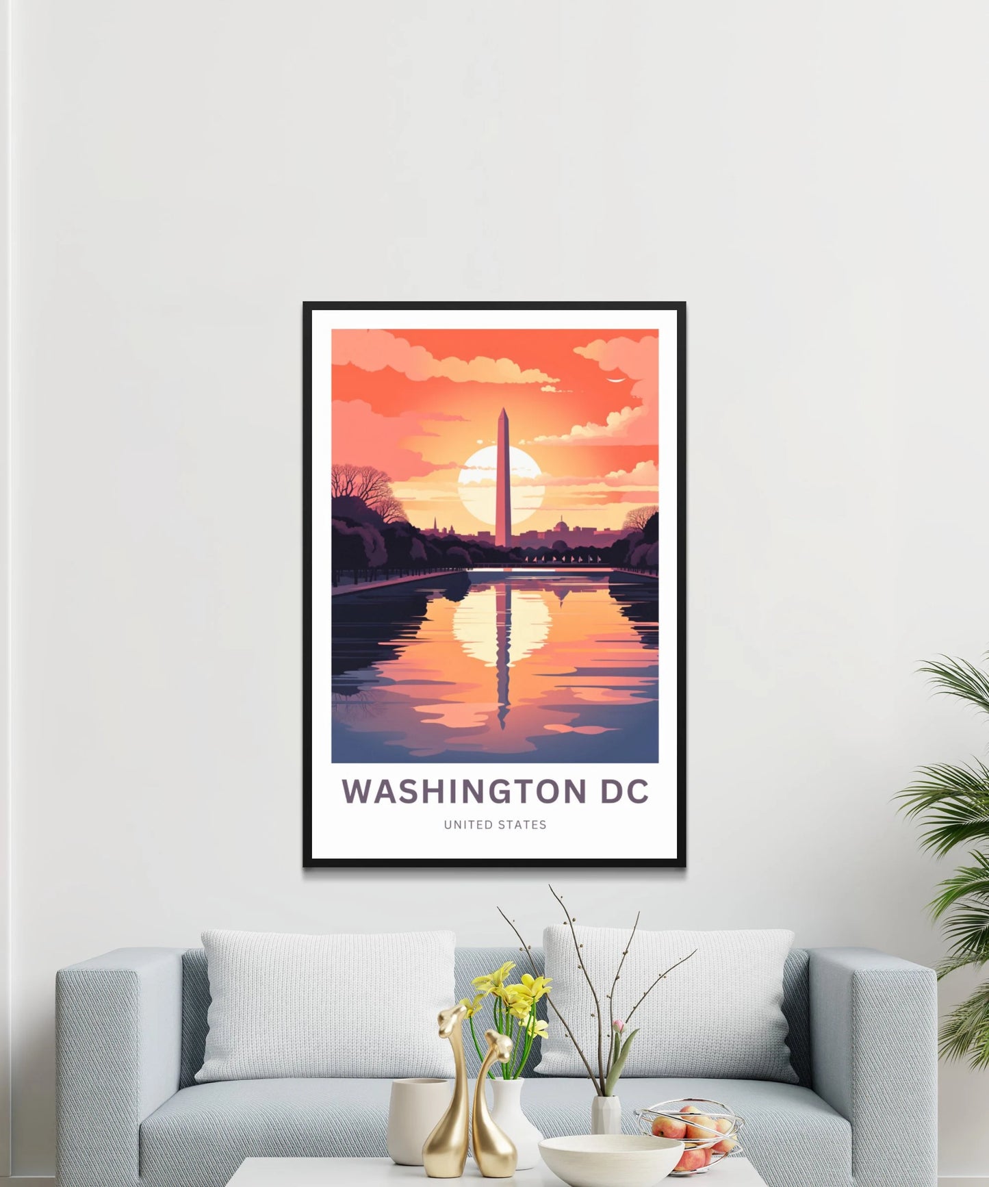 Washington DC Travel Poster