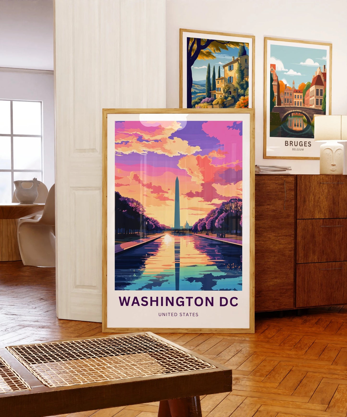 Washington DC Travel Poster