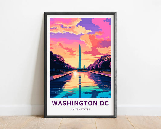 Washington DC Travel Poster