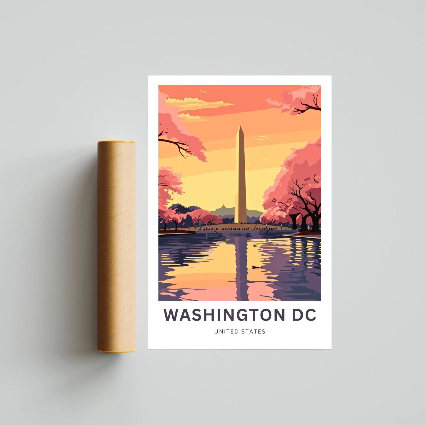 Washington DC Travel Poster