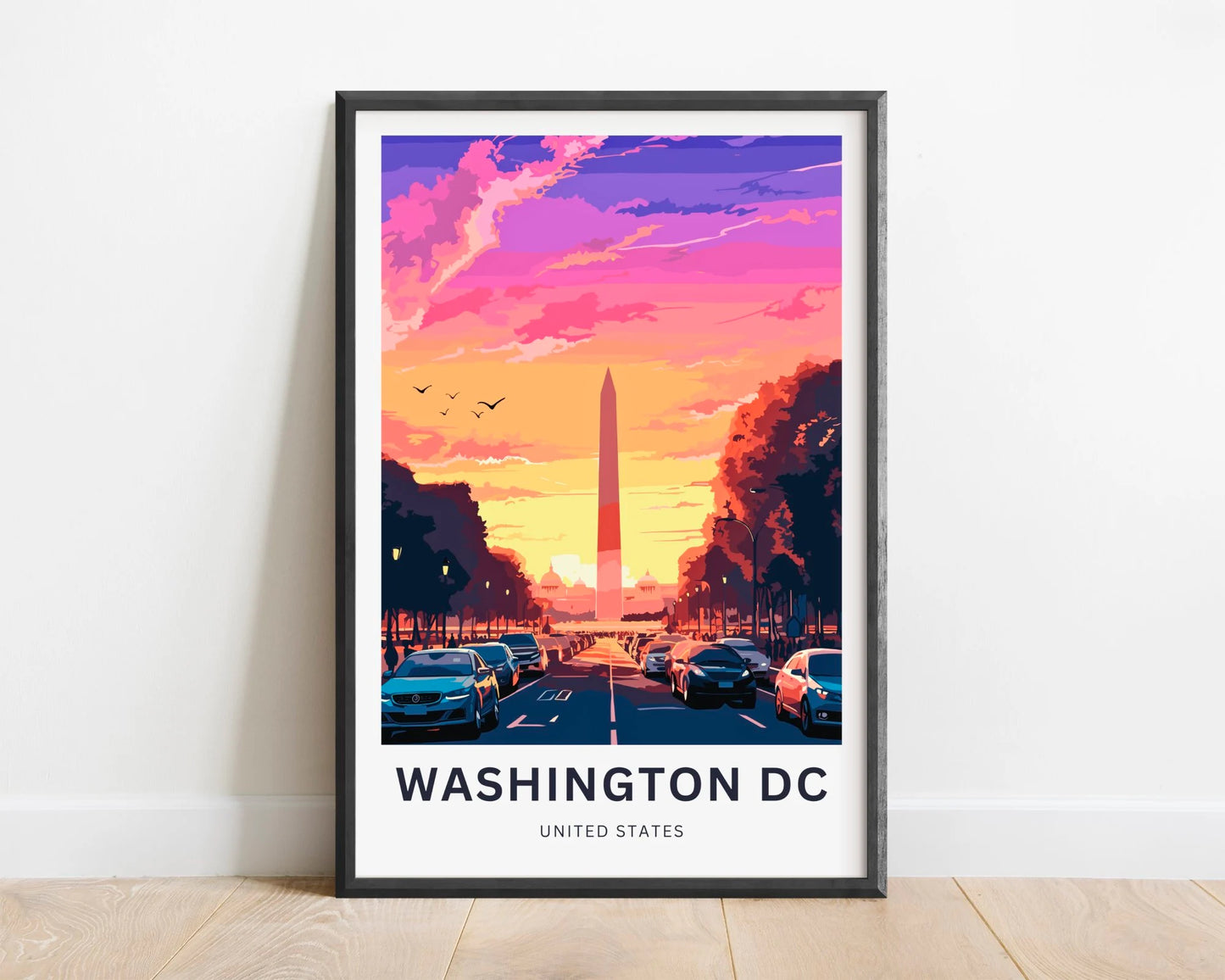 Washington DC Travel Poster