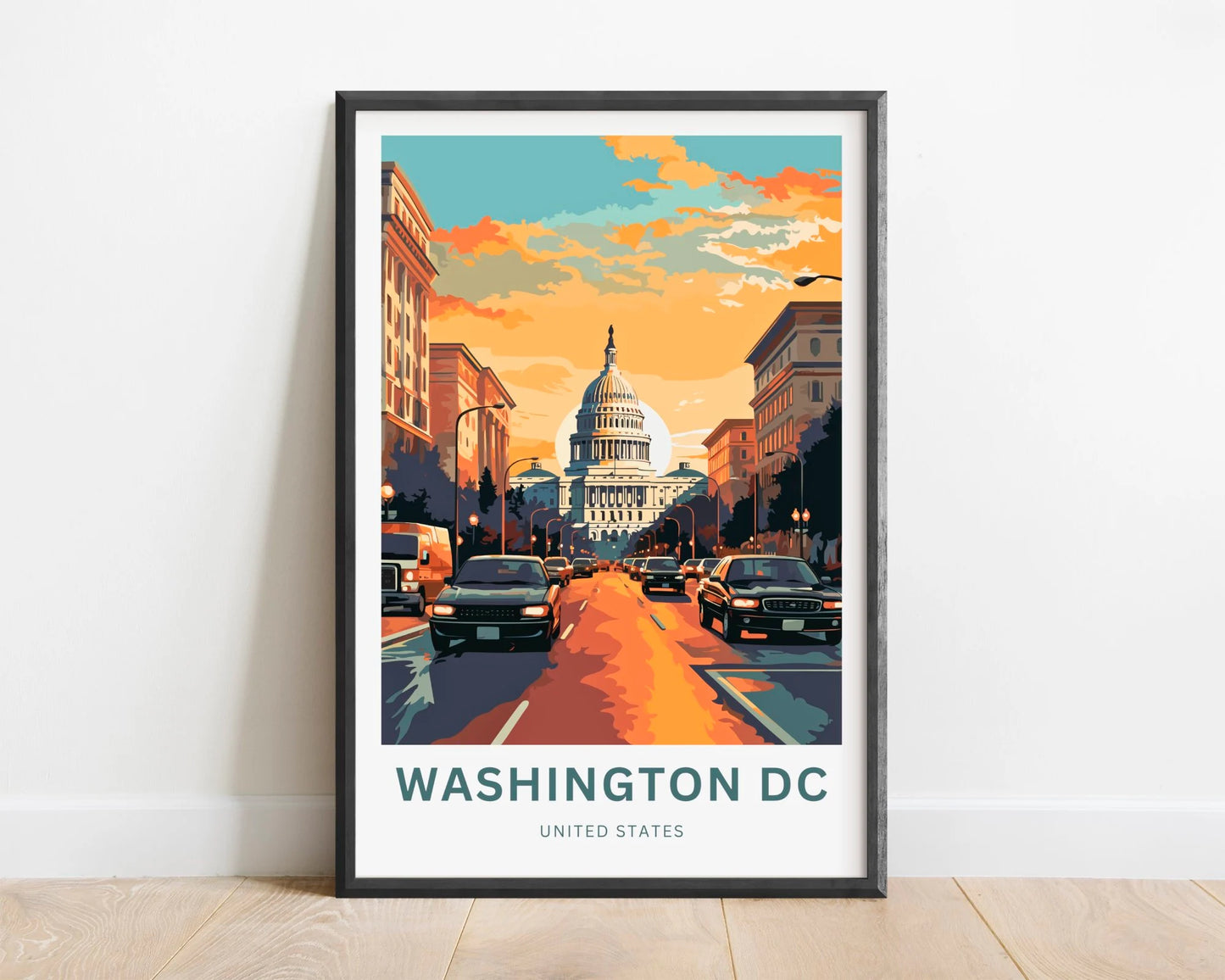 Washington DC Travel Poster