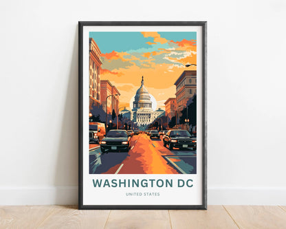 Washington DC Travel Poster