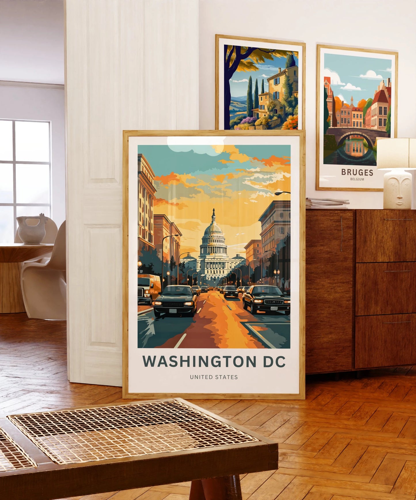 Washington DC Travel Poster