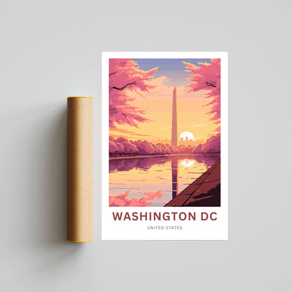 Washington DC Travel Poster