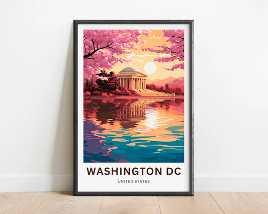 Washington DC Travel Poster