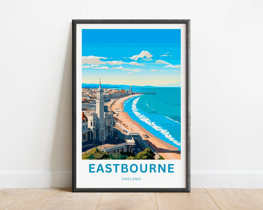 Eastbourne Travel Poster