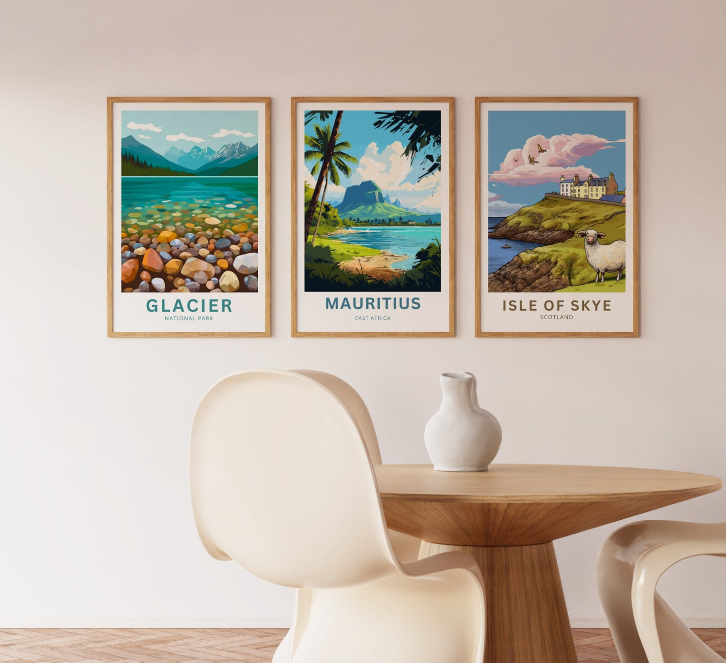 Mauritius Travel Poster