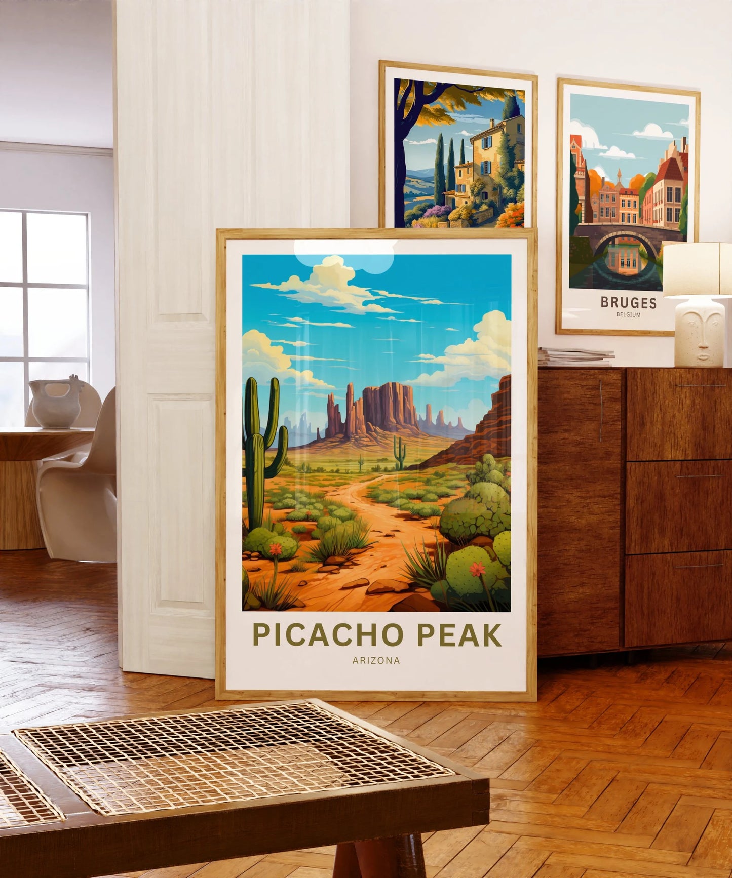 Picacho Peak Travel Poster