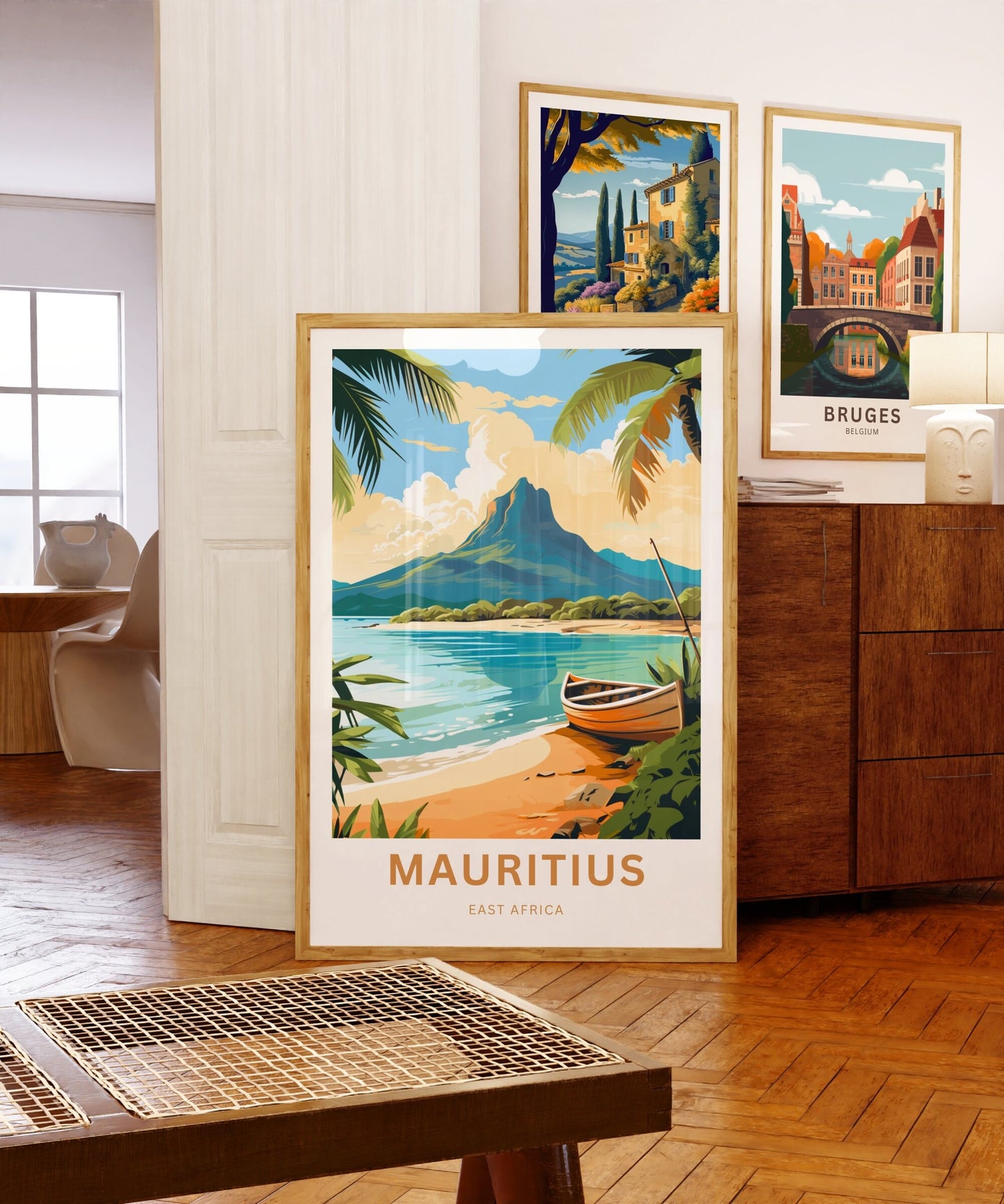 Mauritius Travel Poster