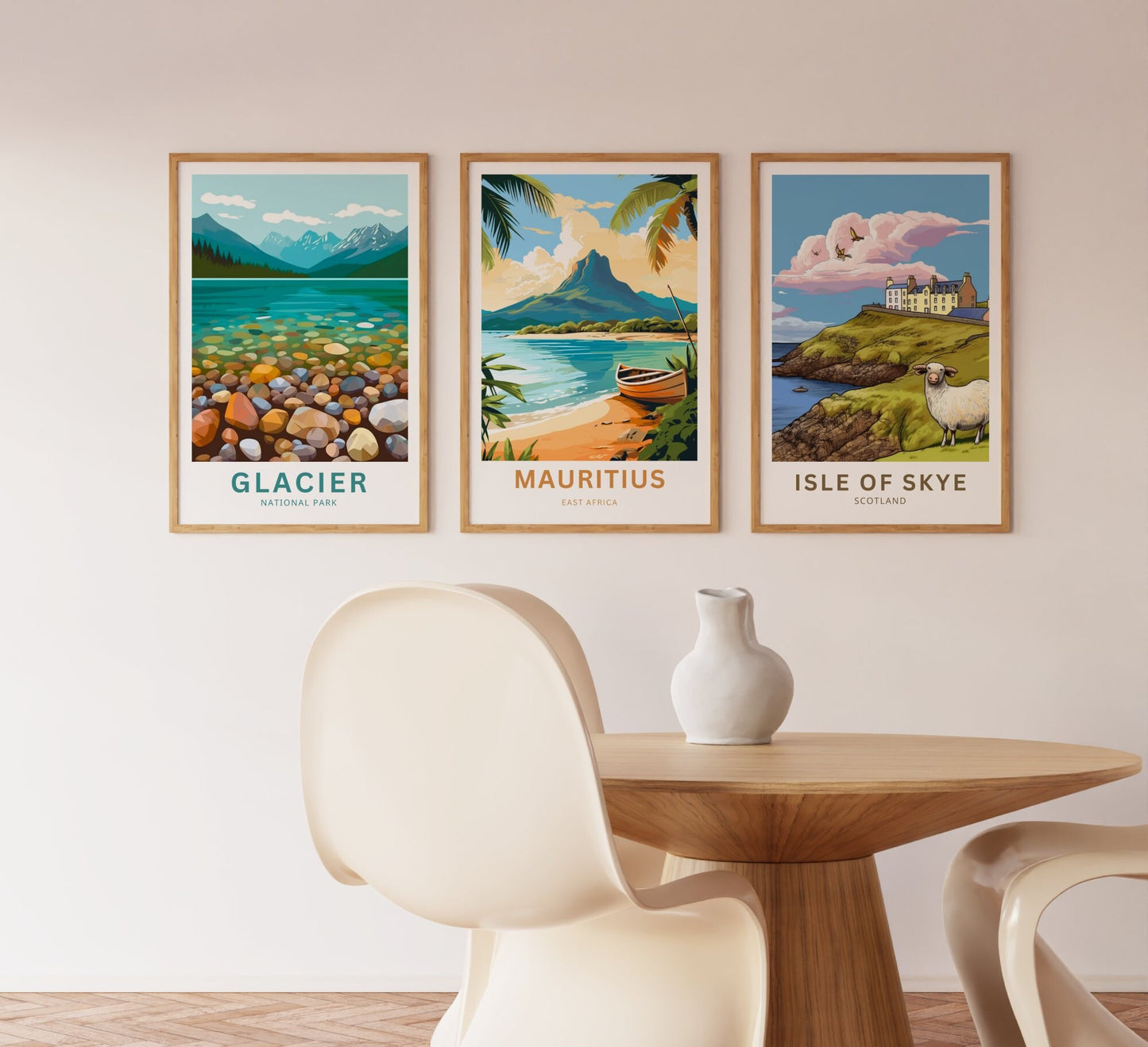 Mauritius Travel Poster