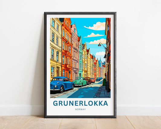 Grunerlokka Travel Poster