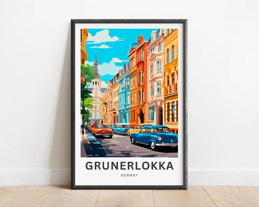 Grunerlokka Travel Poster