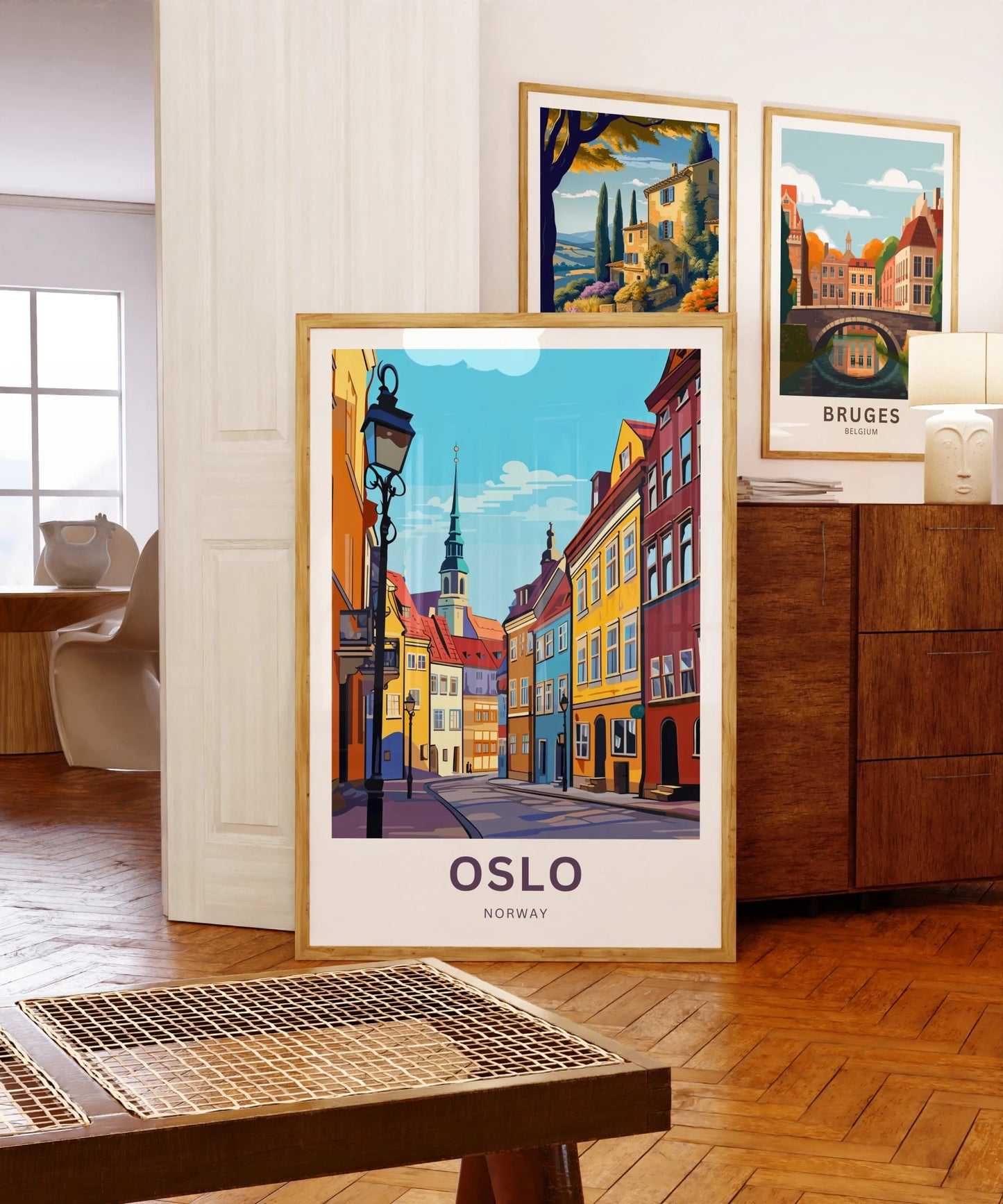 Oslo Travel Poster