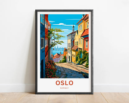 Oslo Travel Poster