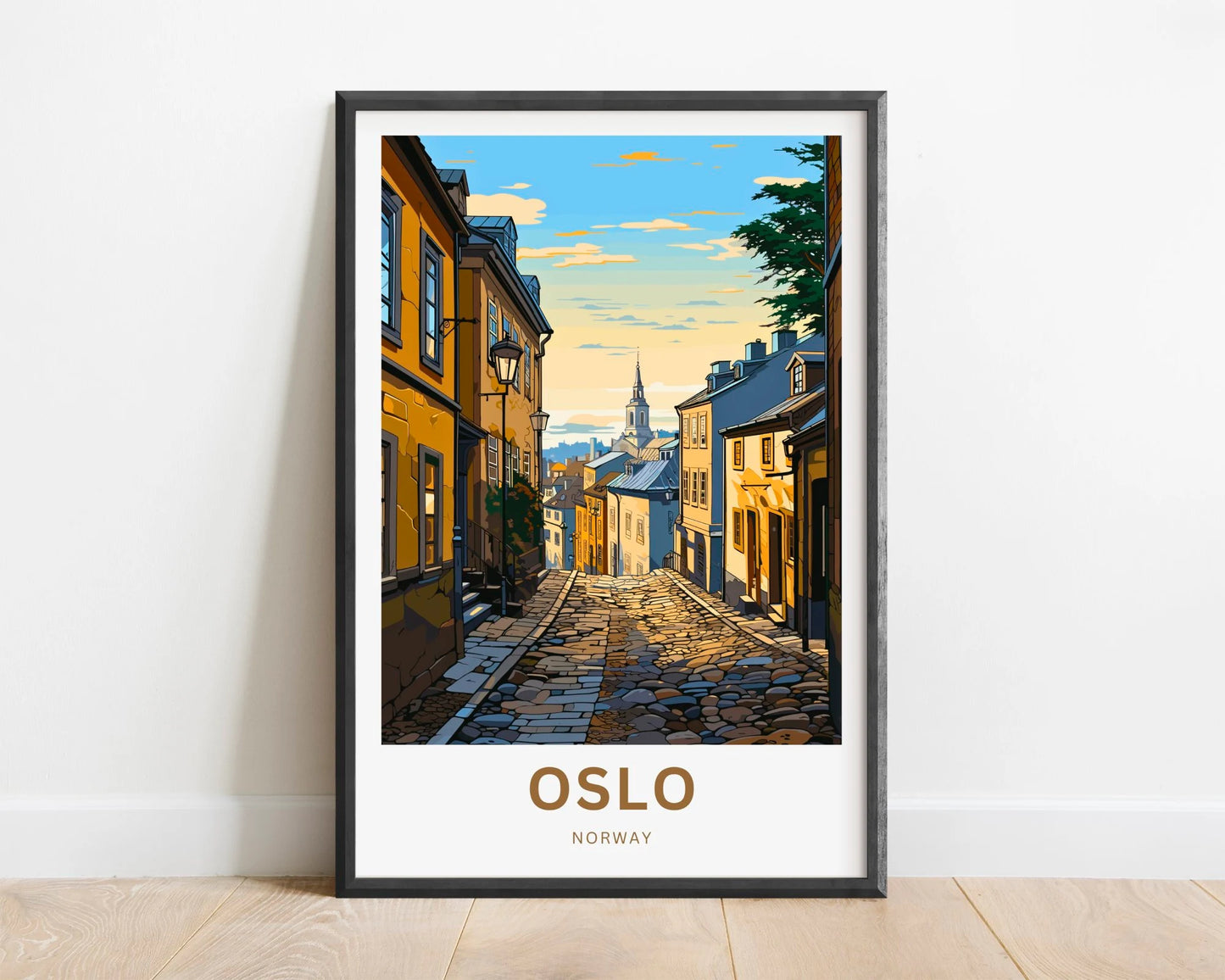 Oslo Travel Poster