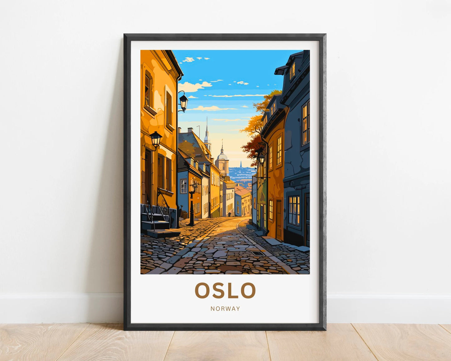 Oslo Travel Poster