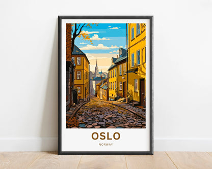 Oslo Travel Poster