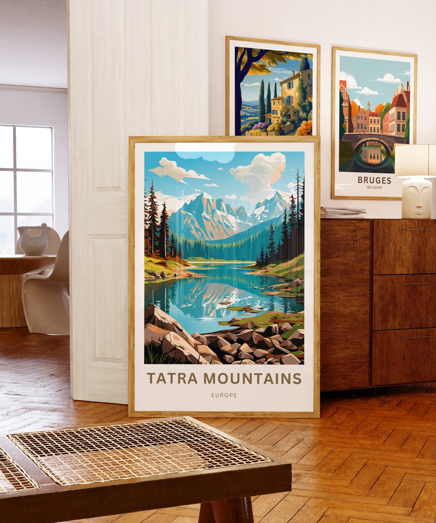 Tatra Mountains Travel Poster