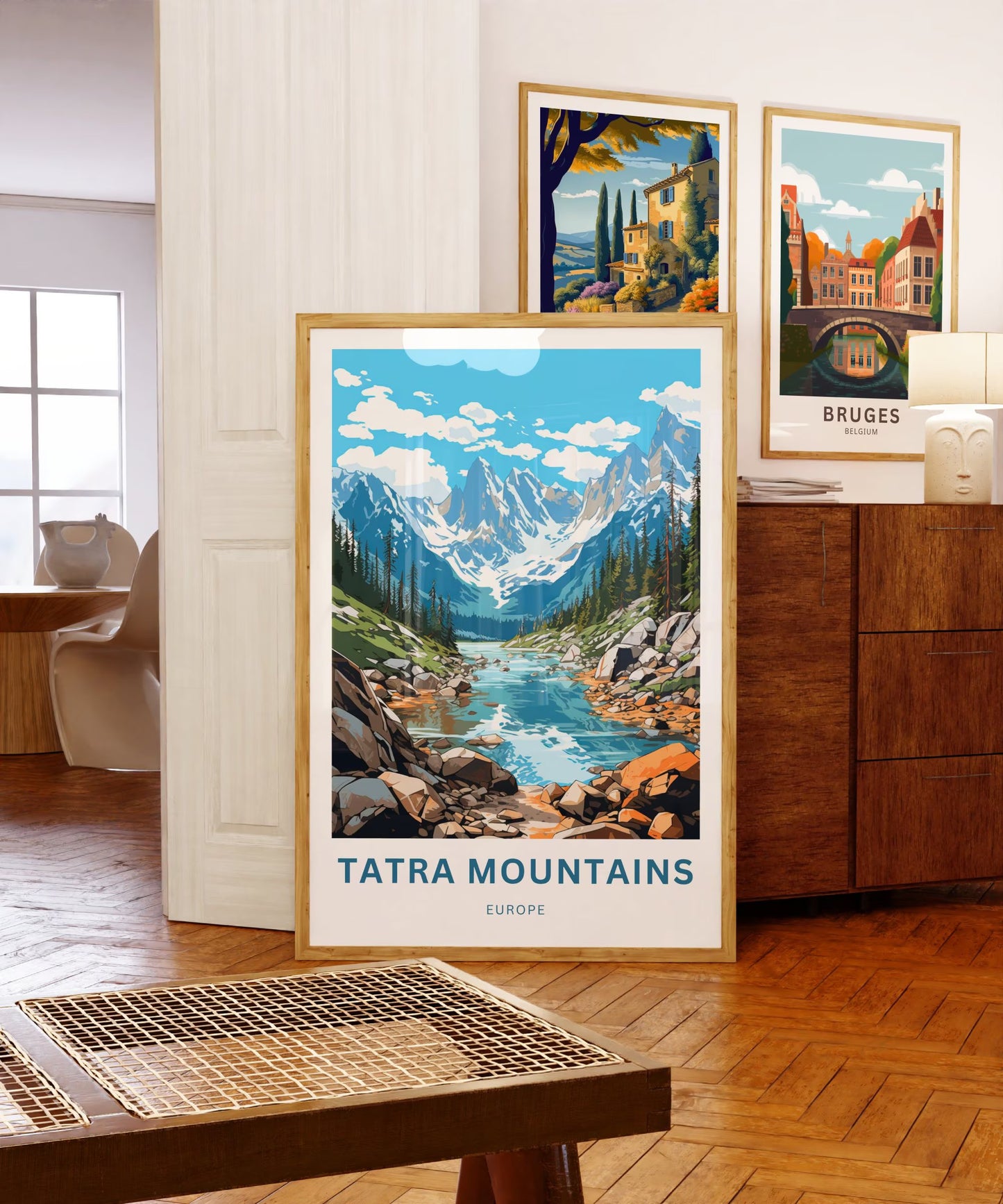 Tatra Mountains Travel Poster