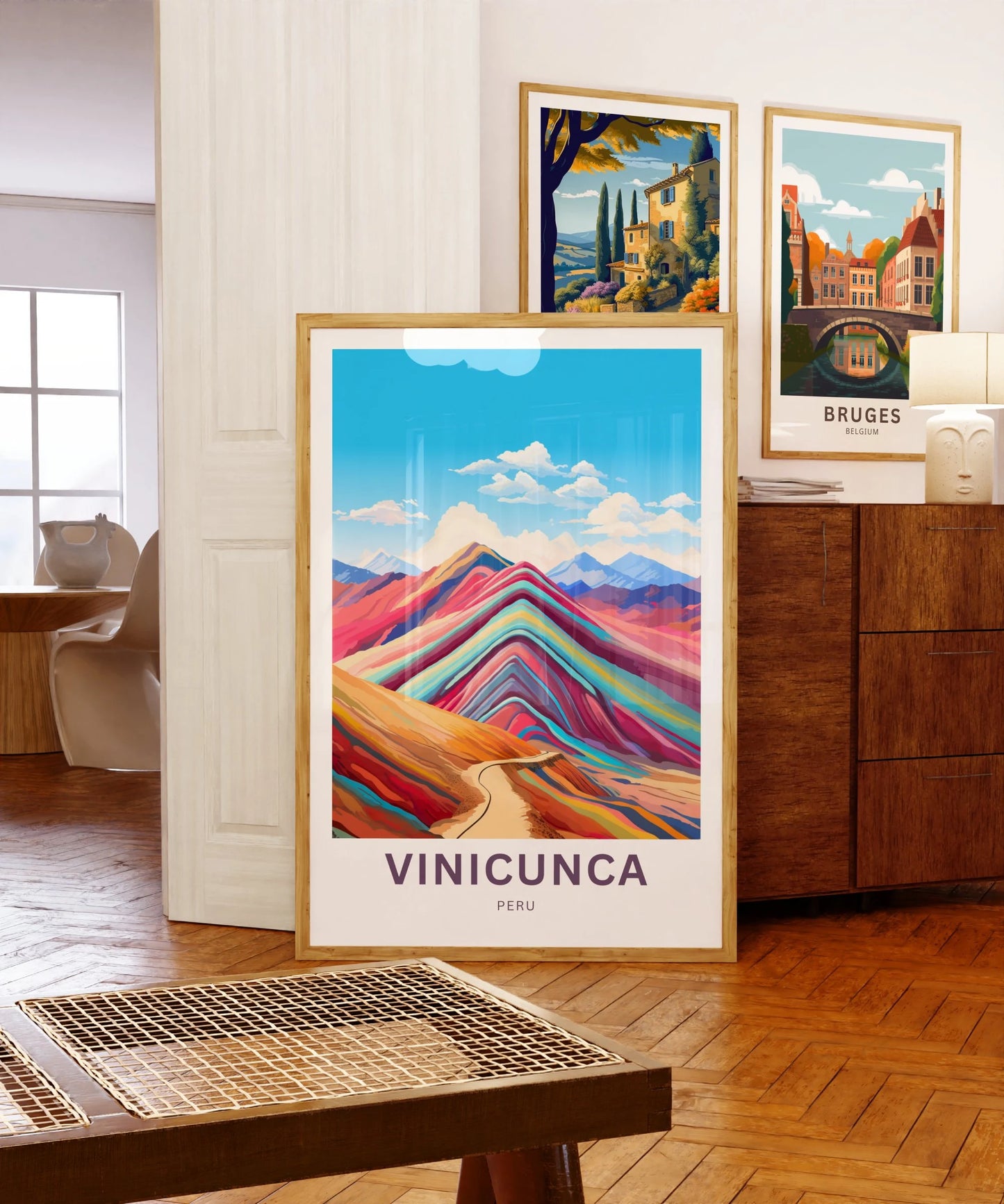 Vinicunca Travel Poster