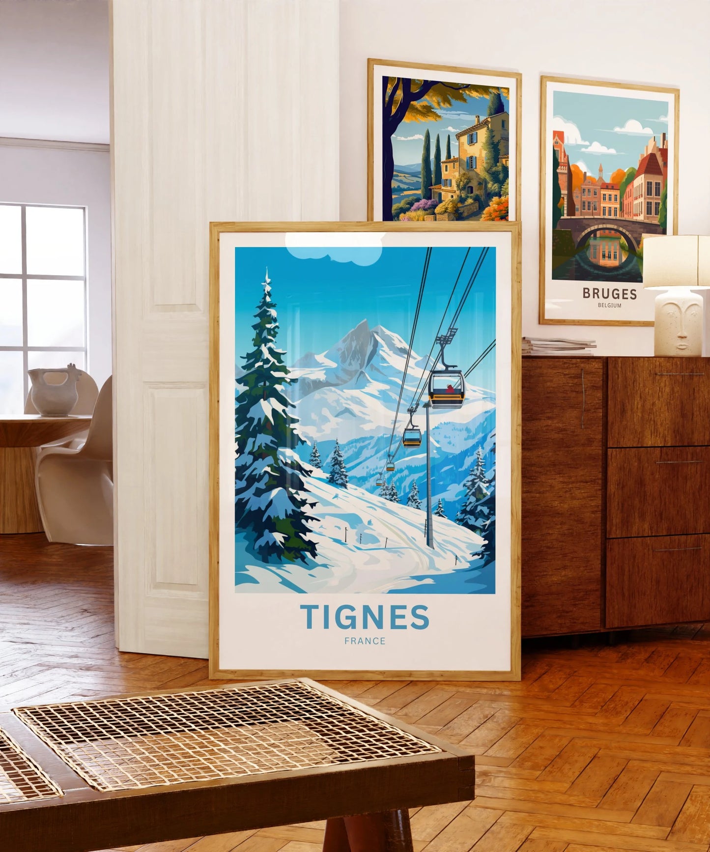 Tignes Travel Poster