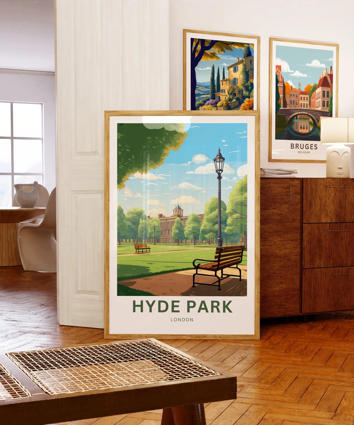 Hyde Park Travel Poster