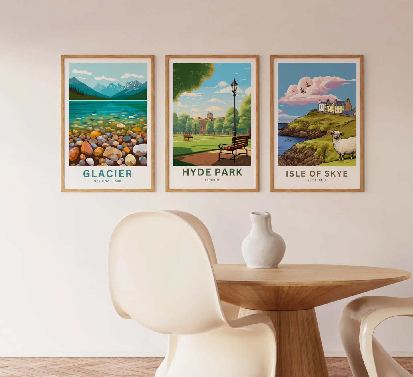 Hyde Park Travel Poster