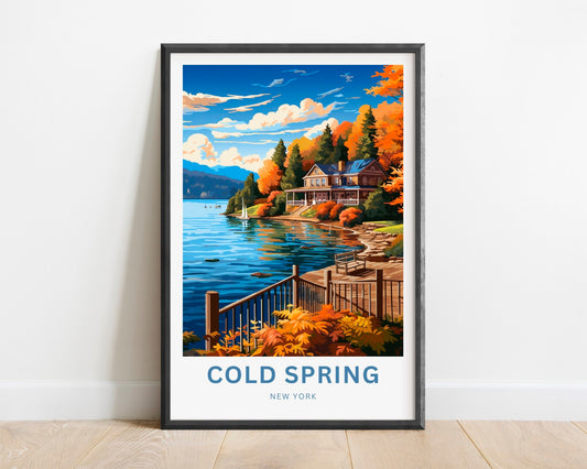 Cold Spring Travel Poster