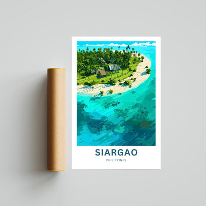 Siargao Island Travel Poster