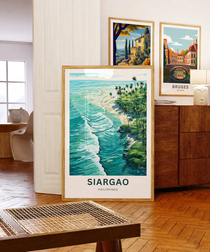 Siargao Island Travel Poster