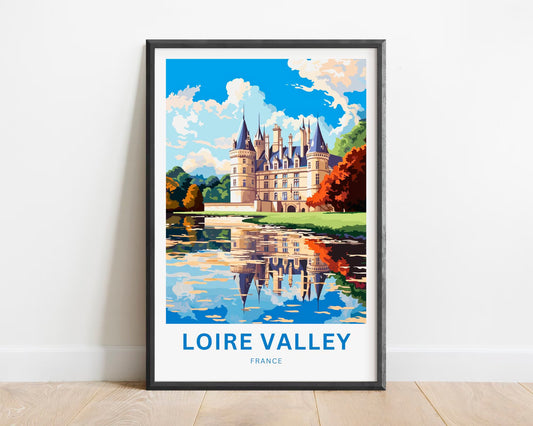 Loire Valley Travel Poster