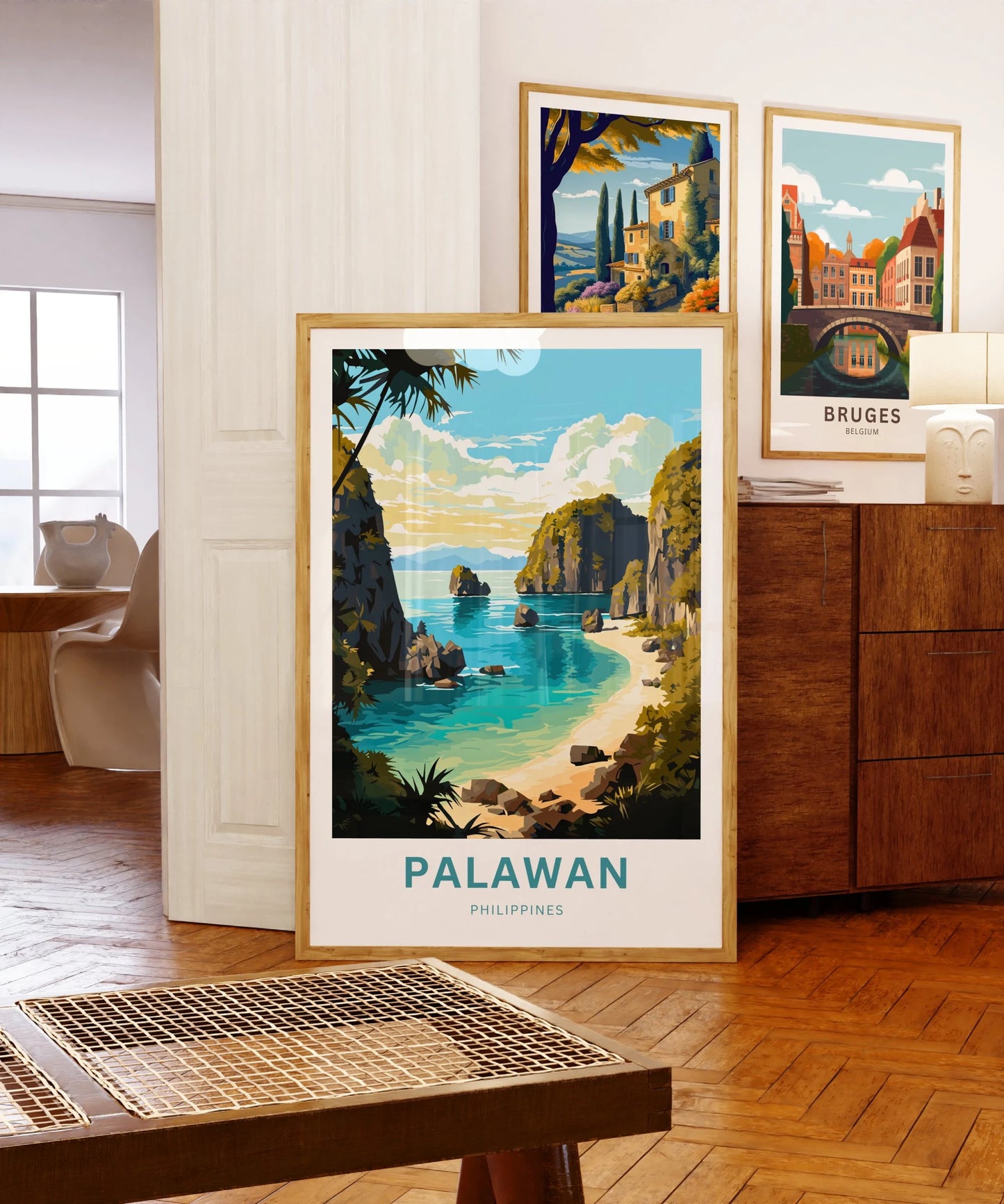 Palawan Travel Poster