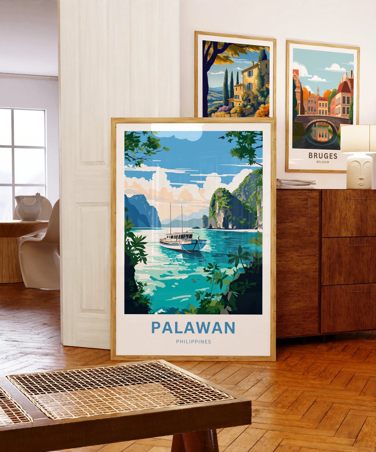 Palawan Travel Poster