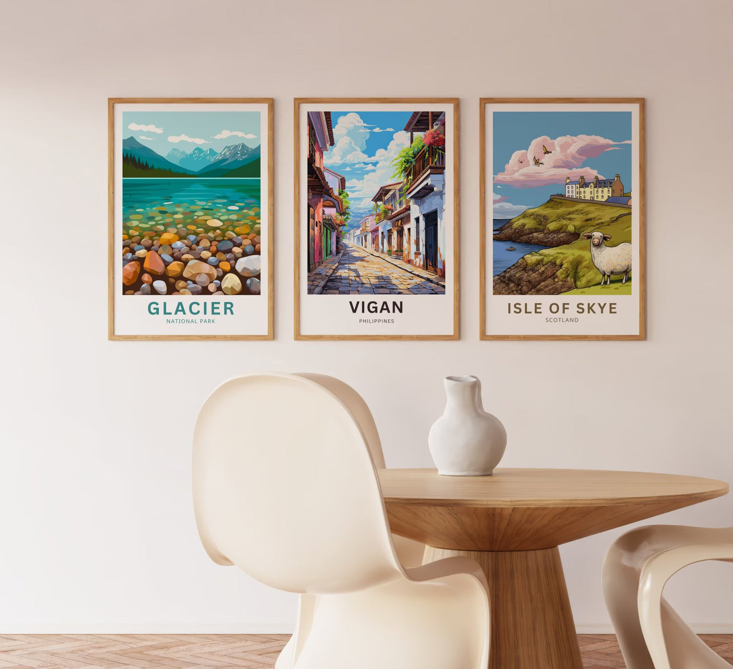 Vigan Travel Poster