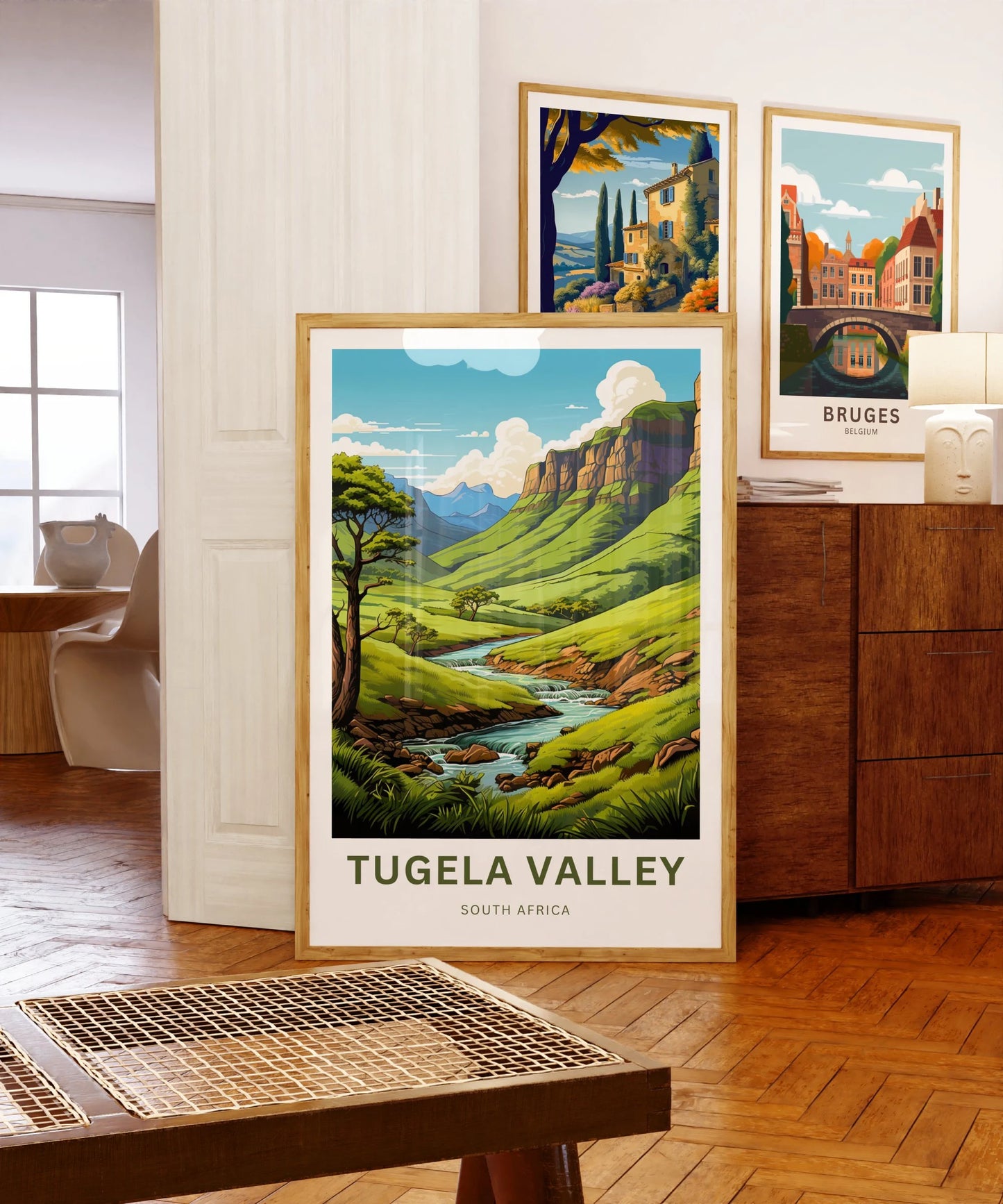 Tugela Valley Travel Poster