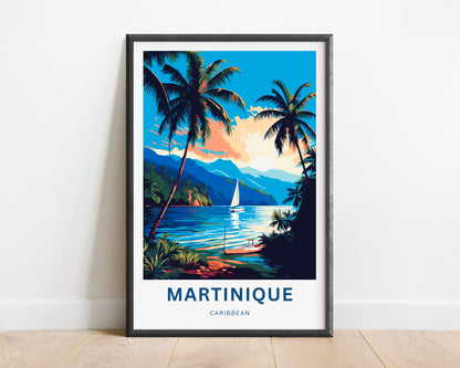 Martinique Travel Poster