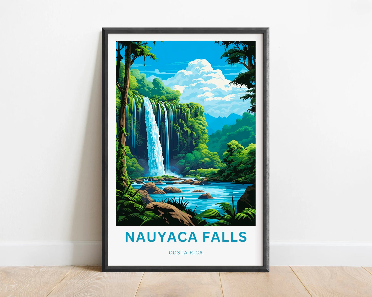 Nauyaca Travel Poster