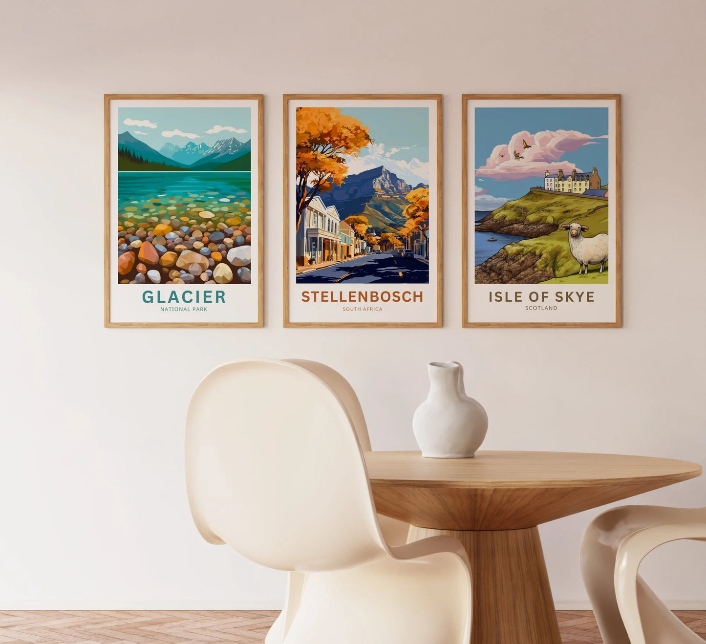 Stellenbosch Travel Poster