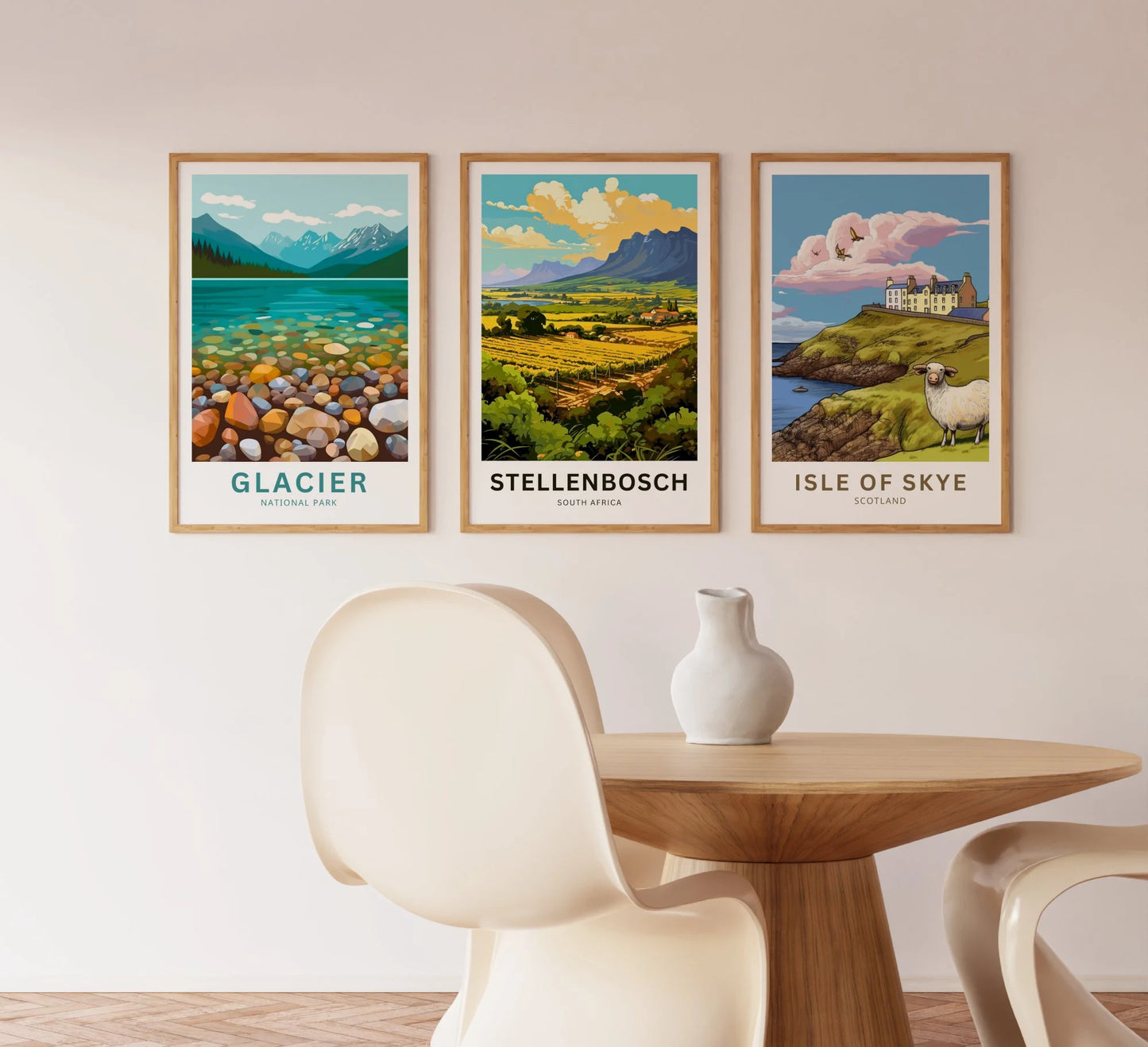 Stellenbosch Travel Poster