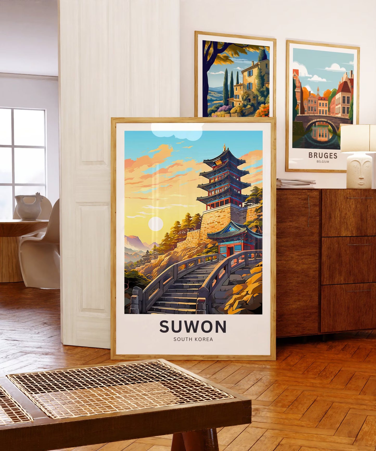 Suwon Travel Poster