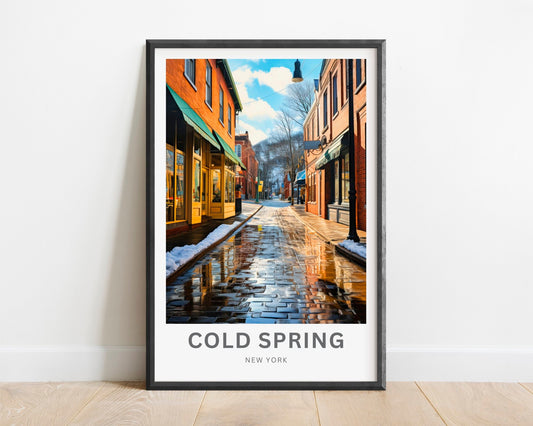 Cold Spring Travel Poster